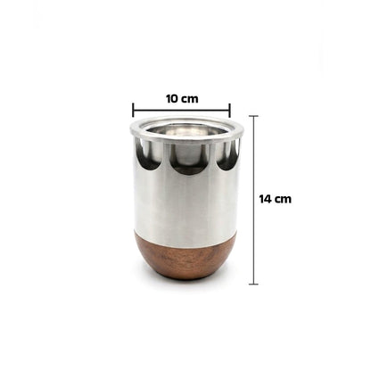 مبخرة عود بقاعدة خشبية