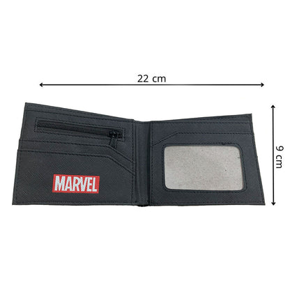 محفظة من جلد البولي يوريثان مطبوعة بطبعات أفنجرز يونيفورم 13