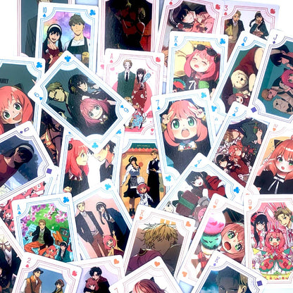 Anime Poker Cards Set 54 sheets