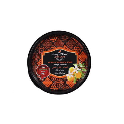 الصابون الأسود المغربي بزهرة البرتقال