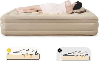سرير محمول هوائي القابل للنفخ الذاتي مع وسادة من ماونتن / ثلاث مقاسات