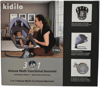 كرسي هزاز  بمظلة وشبكة واقية