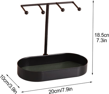 حامل قلادة منظم المجوهرات