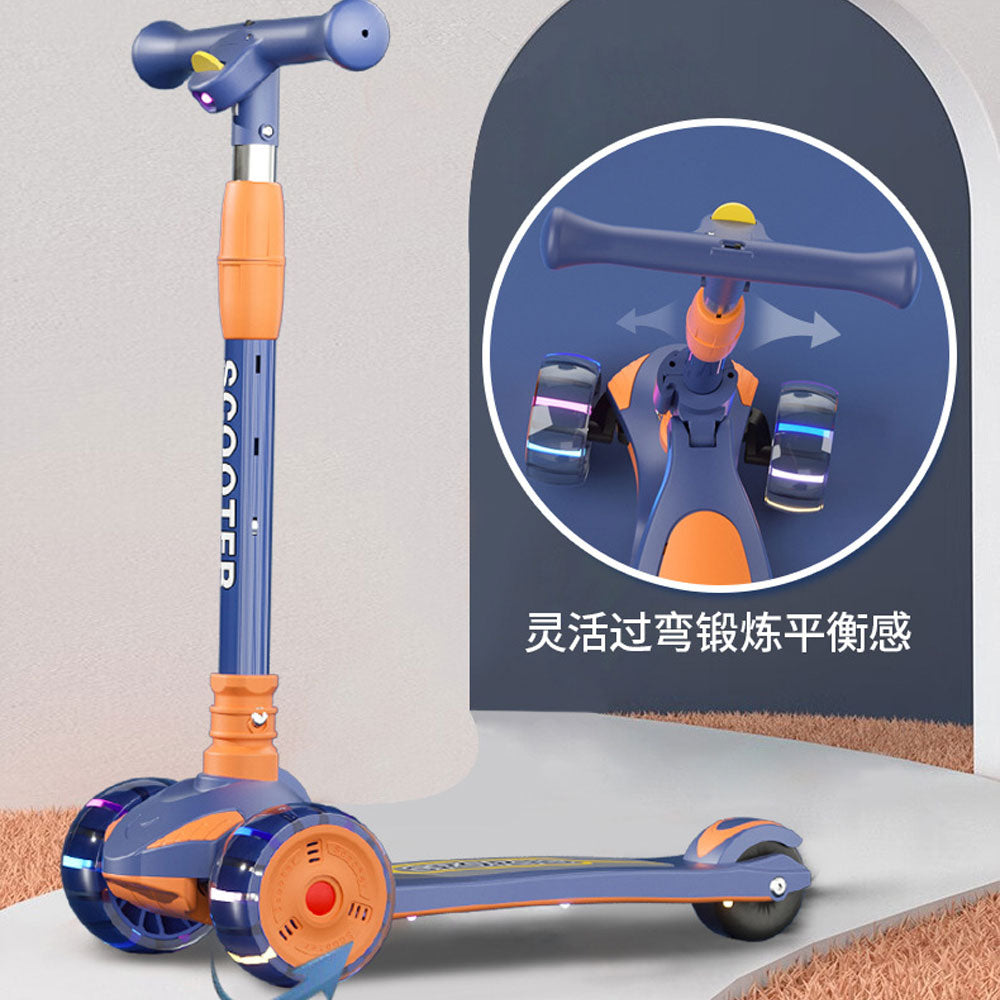 سكوتر كهربائي للأطفال قابل للطي بقدم واحدة