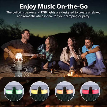 كشاف ليد بلوتوث للتخييم