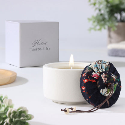 شمعة معطرة "شمع الصويا"