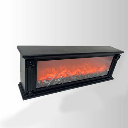 إضاءة ديكور على شكل مدفأة الحطب