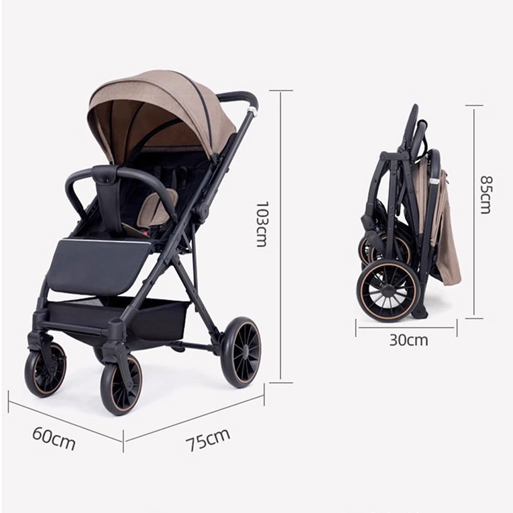 عربة أطفال خفيفة الوزن وقابلة للطي