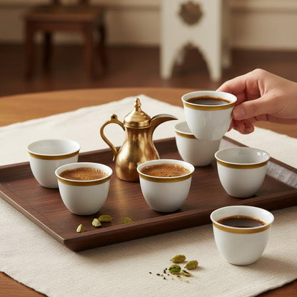 طقم فناجين قهوة عربية
