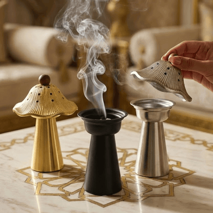 مبخر معدني بتصميم فطر