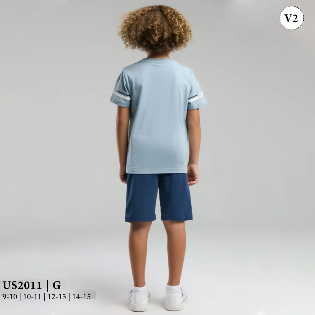 طقم ولادى شورت