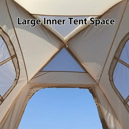 خيمة تخييم قابلة للنفخ تتسع من 1 إلى 3 أشخاص