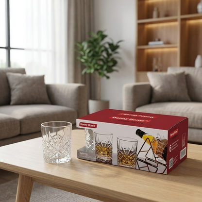 طقم اكواب زجاجية 6 قطع