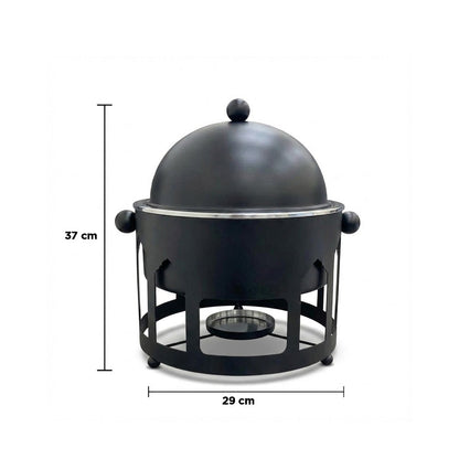 سخان طعام قبة من الفولاذ 3 لتر