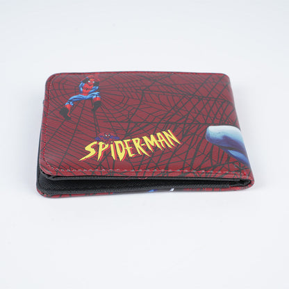 محفظة كرتونية جلدية سبيدرمان 7