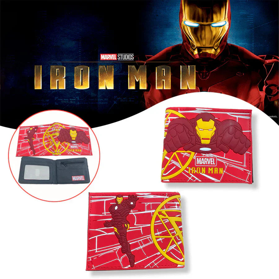 محفظة بطبعات آيرون مان