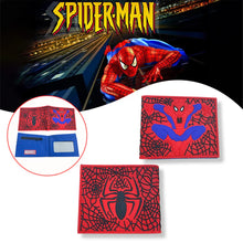 محفظة جلد مطبوعة موديل سبايدرمان