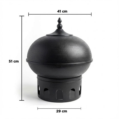 سخان طعام على شكل قبة 7 لتر