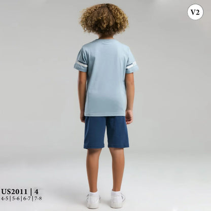 طقم ولادى شورت