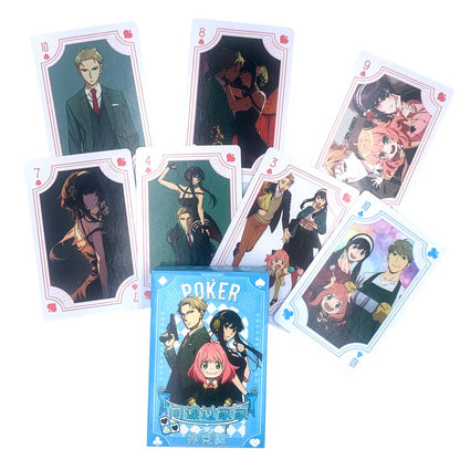 Anime Poker Cards Set 54 sheets