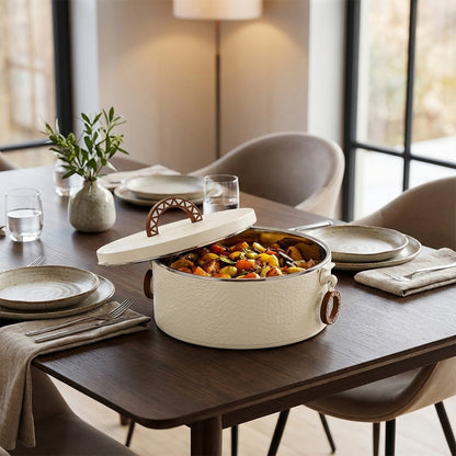 حافظة تخزين طعام دائرية 5 لتر