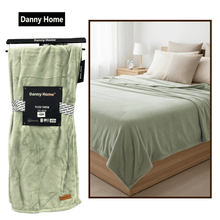 بطانية قطيفة فاخرة ناعمة سادة