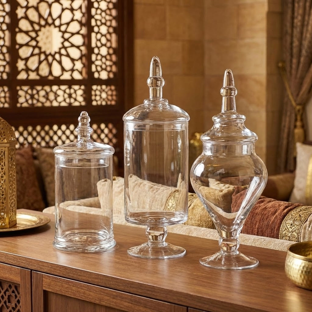 مجموعة برطمانات تخزين – 3 قطع