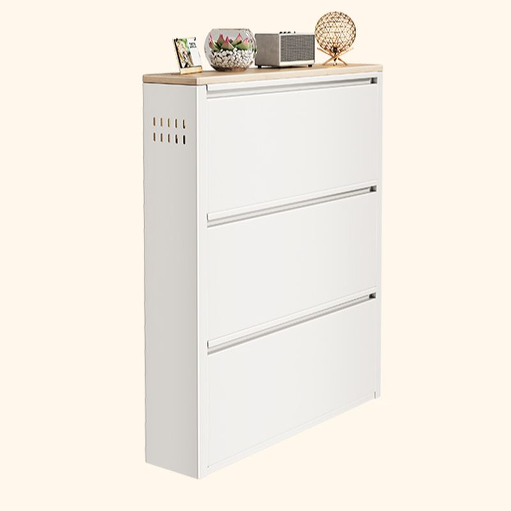 خزانة أحذية جدارية من المعدن