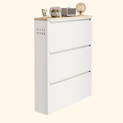 خزانة أحذية جدارية من المعدن