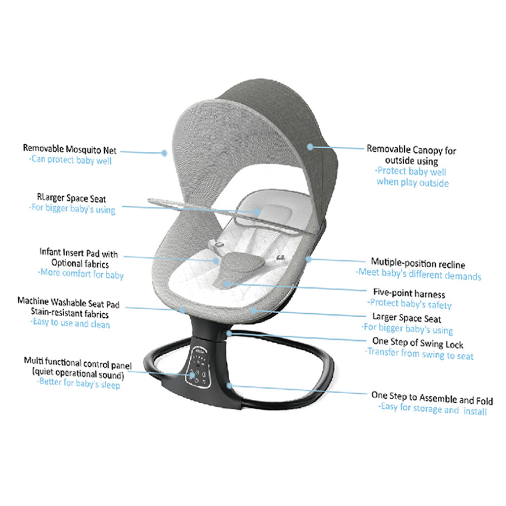 كرسي أرجوحة من كيديلو