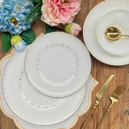 طقم أطباق مائدة فاخر 24 قطعة