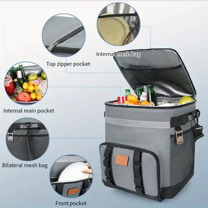 حقيبة مبرد بعجلات