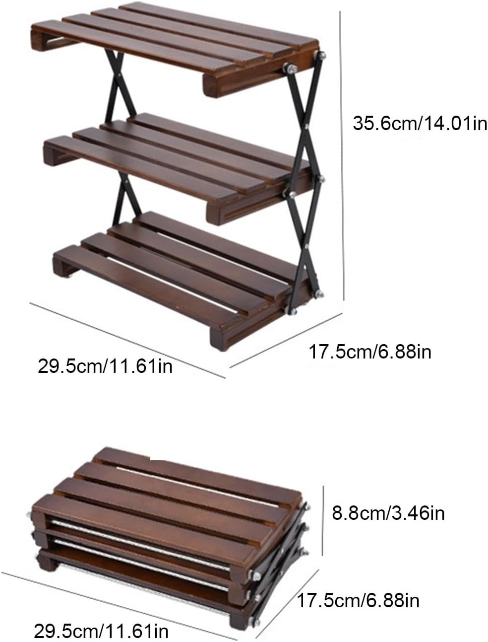 طاولة تخييم خشبية محمولة للخارج