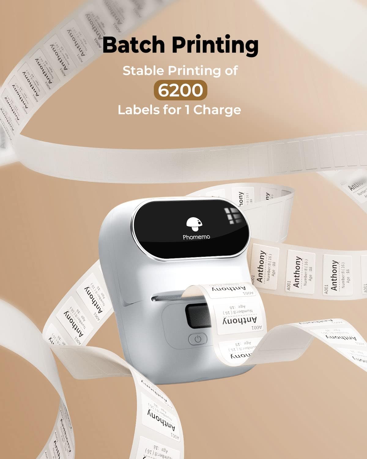 طابعة فومو M110 الحرارية الصغيرة