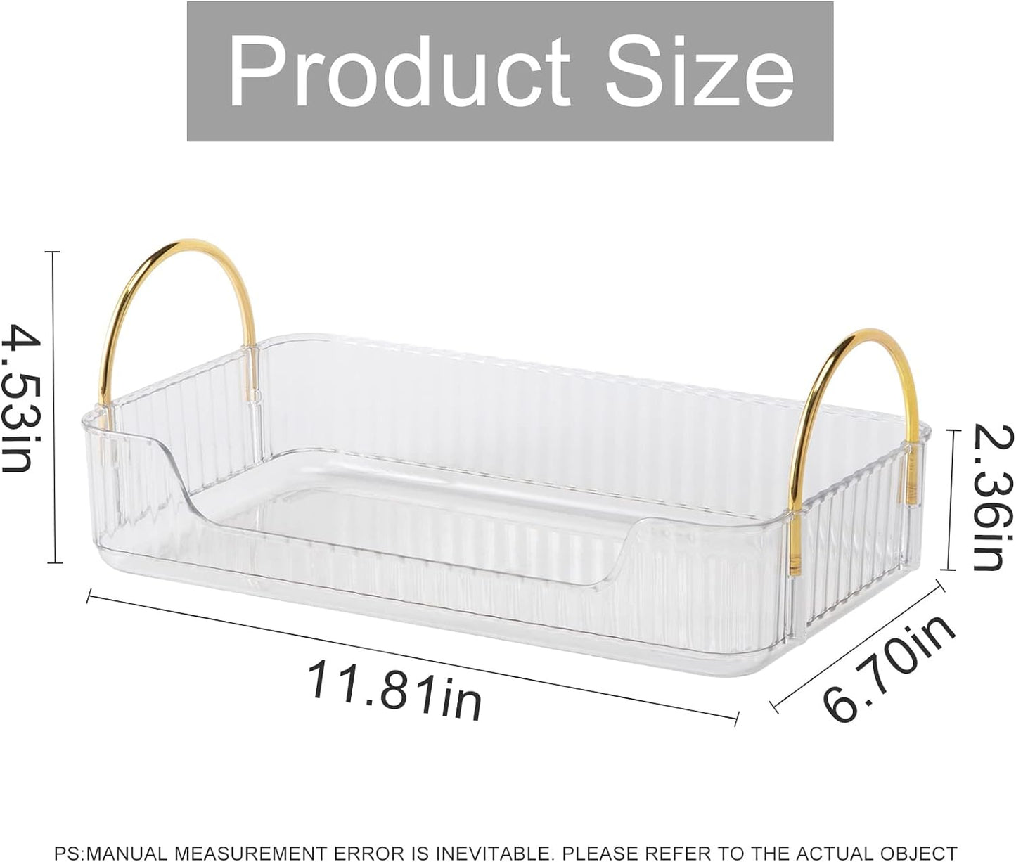 رفوف مستحضرات التجميل من الأكريليك