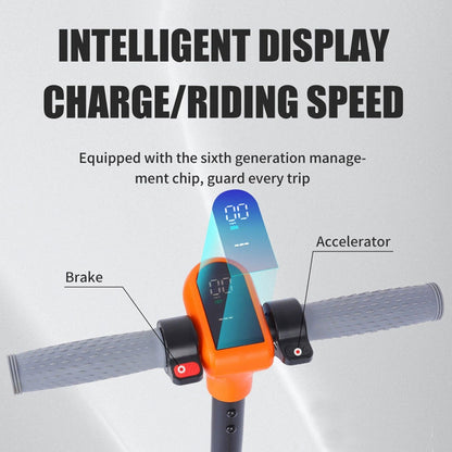 سكوتر قابل للطي في الهواء الطلق مع أضواء ملونة