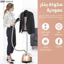 مكواة بخار للملابس 2في1