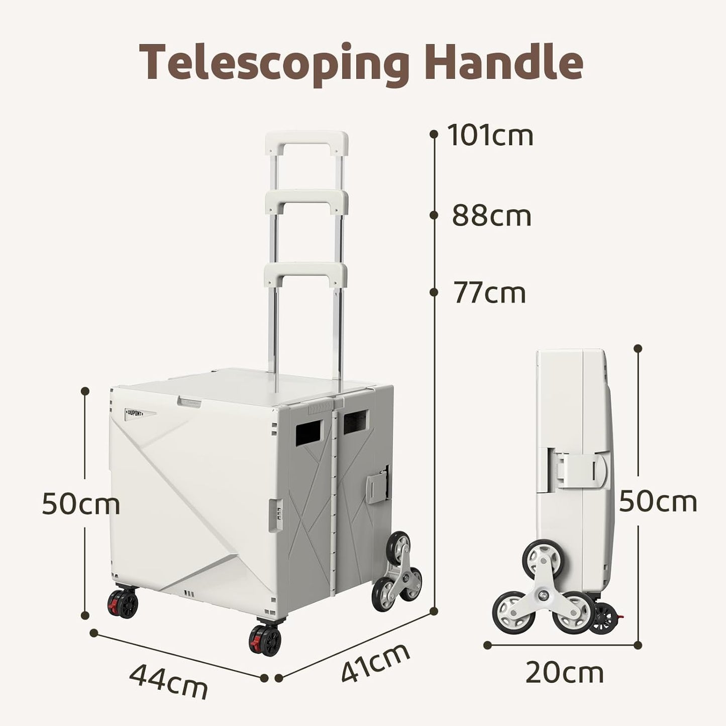 صندوق تخزين تسوق قابل للطي