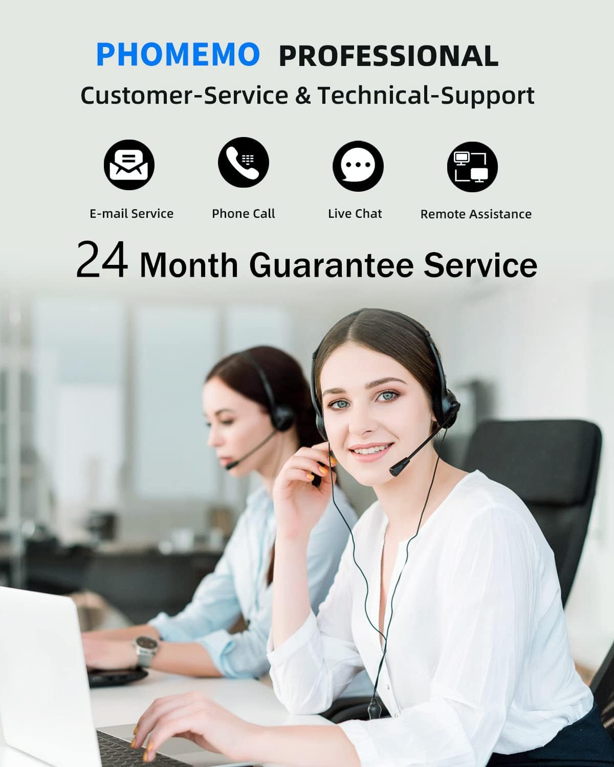 طابعة ملصقات شحن الحرارية Phomemo PM-241-BT / وردي+أبيض