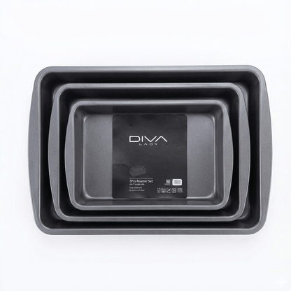 طقم صواني تحميص 3 قطع