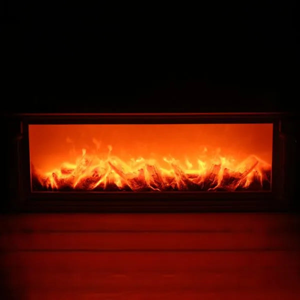 إضاءة ديكور على شكل مدفأة الحطب