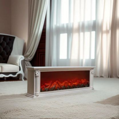 إضاءة ديكور على شكل مدفأة الحطب