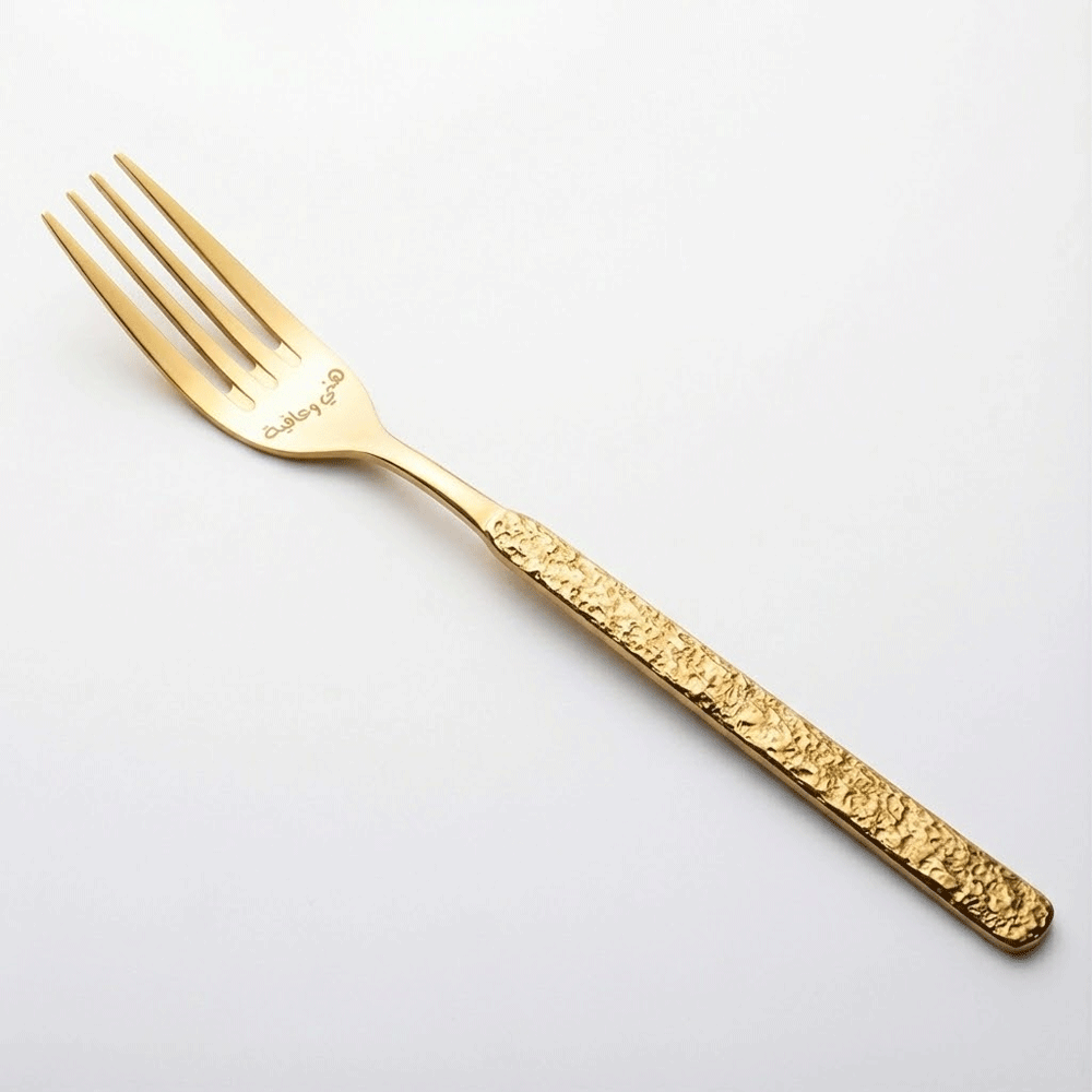 طقم شوك بنقشة حجرية (6 قطع)