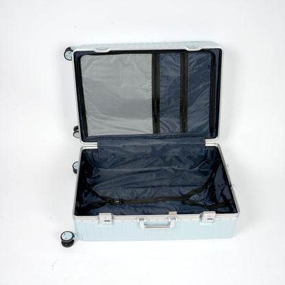حقيبة سفر بإطار من الألومنيوم مع قفل إدارة أمن النقل، 3 قطع