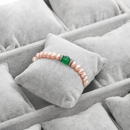 صندوق مع حامل مخمل للأساور والساعات 3 طبقات