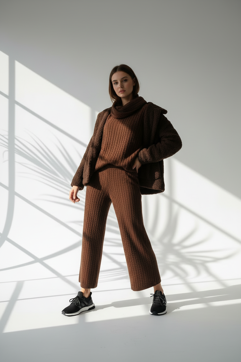 بدلة نسائي سكارف