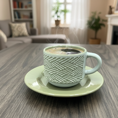 طقم فناجين سيراميك