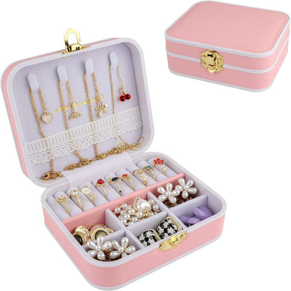صندوق تخزين المجوهرات للنساء
