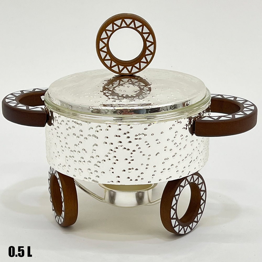 سخان طعام زجاجي صغير 0.5 لتر