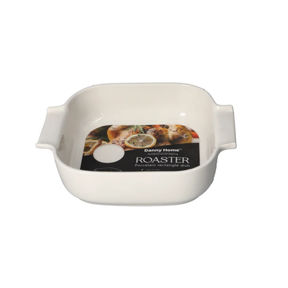 صينية فرن سيراميك مربعة